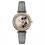 Disney Ingersoll ID00302 Ladies Watch The Disney Ingersoll Union Quartz Other Polished Dial rose Strap Strap  Color  Grey