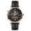 Ingersoll I00702 Mens Watch The Grafton Automatic Stainless Steel Polished Dial Black Strap Strap  Color  Black